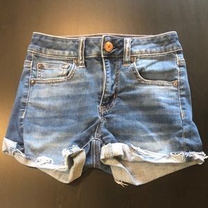 Size 00 American Eagle jean shorts